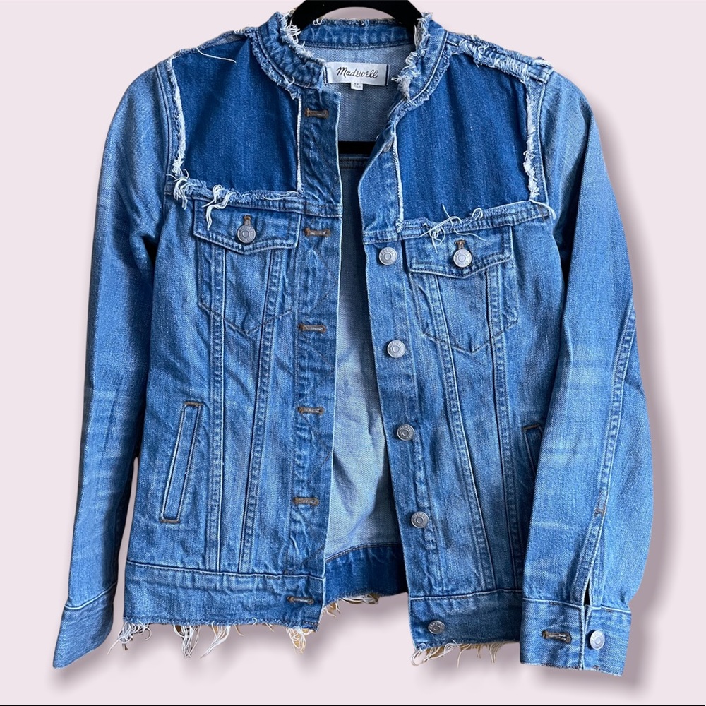 Madewell Distressed Denim Jacket